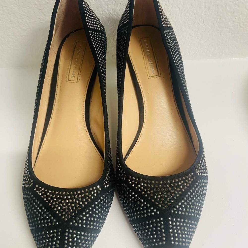 ANTONIO MELANI Black Elegant Heels - Picture 2 of 2
